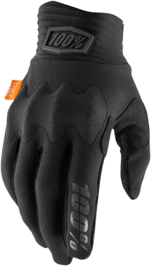 100% Cognito Gloves - Black Charcoal - Medium 10014-00006