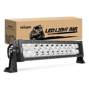 13.7 Inch 72W Double Row Spot Flood Led Light Bar
