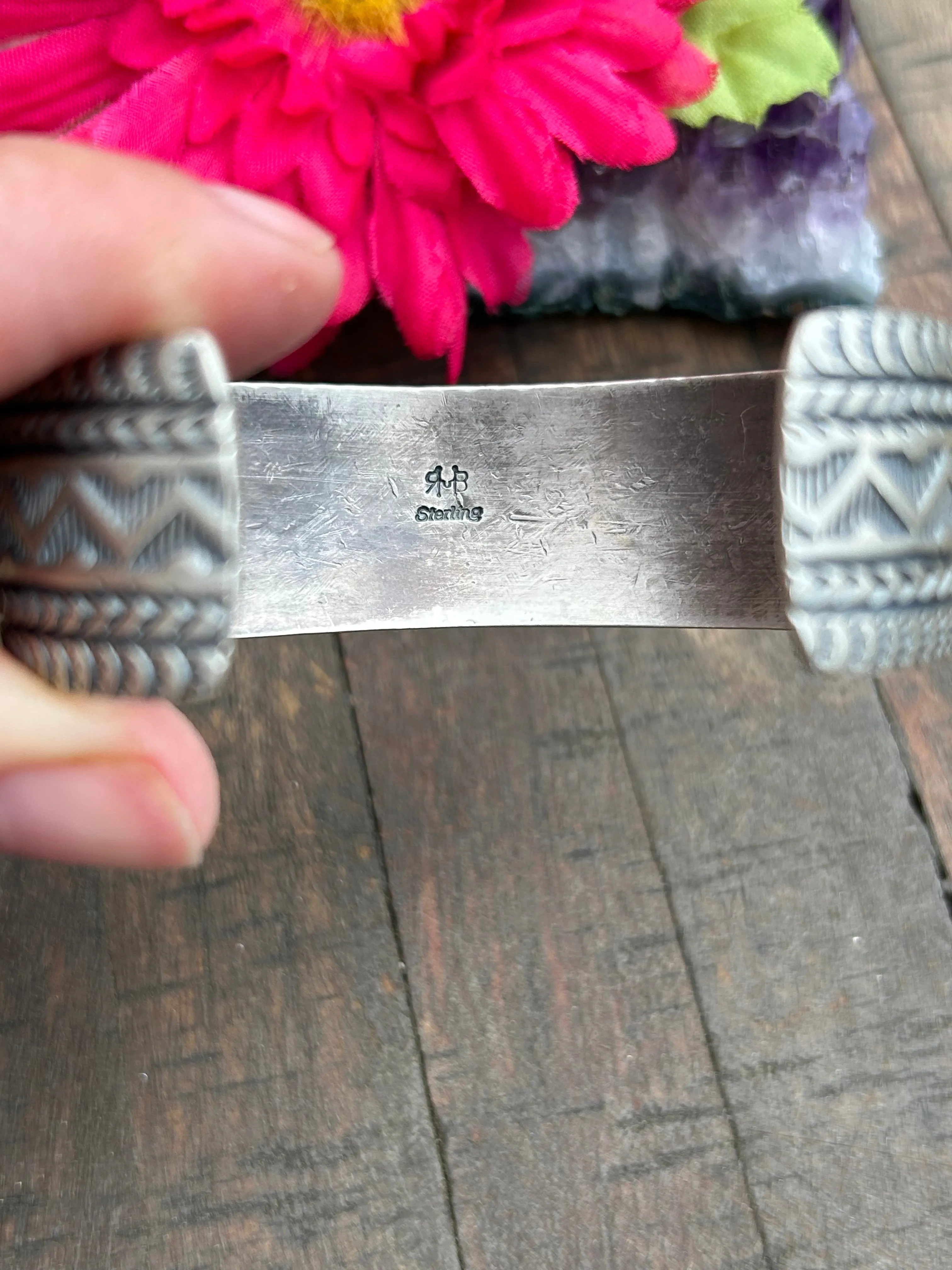 3 Stone Bumblebee Cuff- A