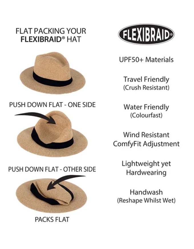 Avoca Flexibraid Fedora BD435 Old Rose