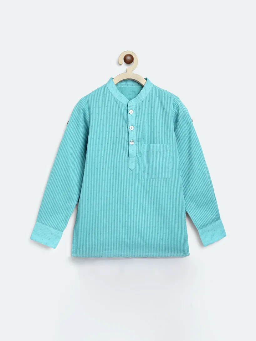 Band Collar Kurta