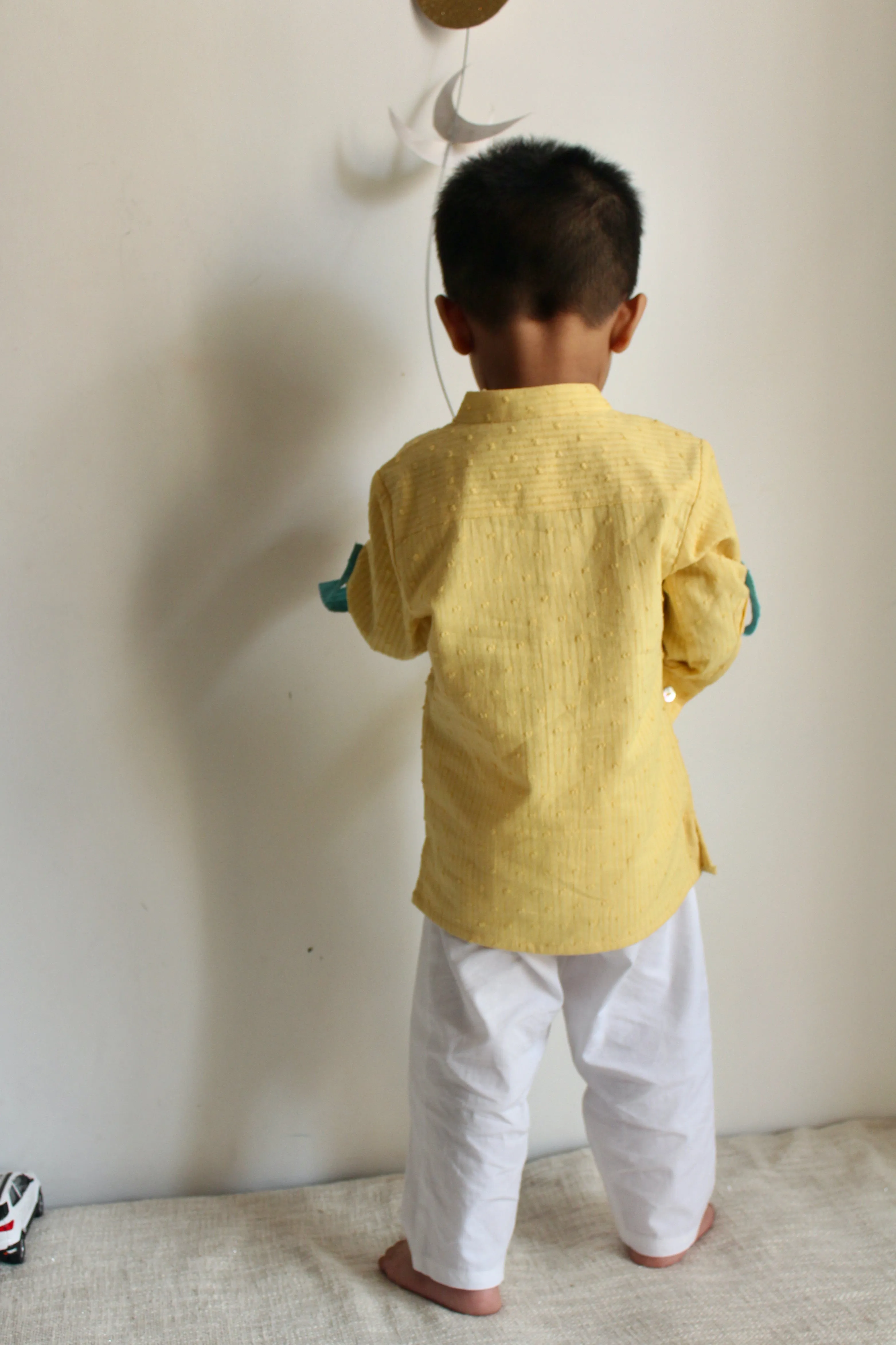 Band Collar Kurta