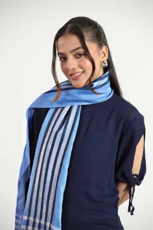 Blue Women Shawl - 439432108