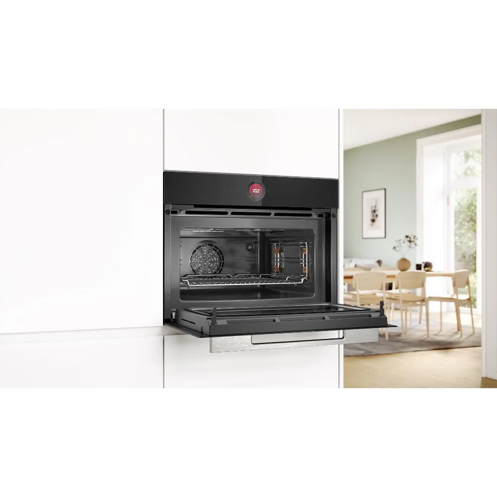 Bosch Series 8 Built-In Compact Oven with Microwave Function 60x45cm