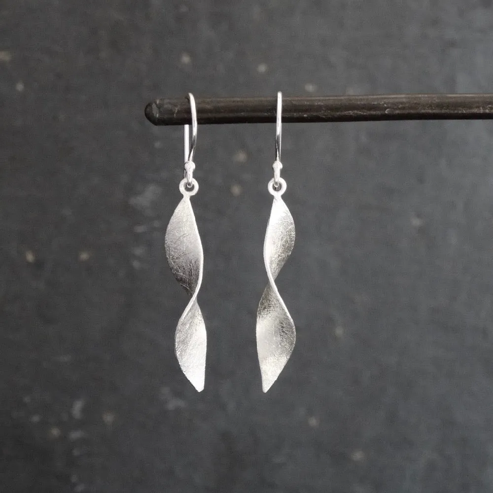 Brushed Twist Earrings