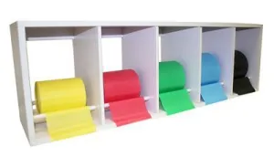 CanDo Exercise Band Rack, Plastic