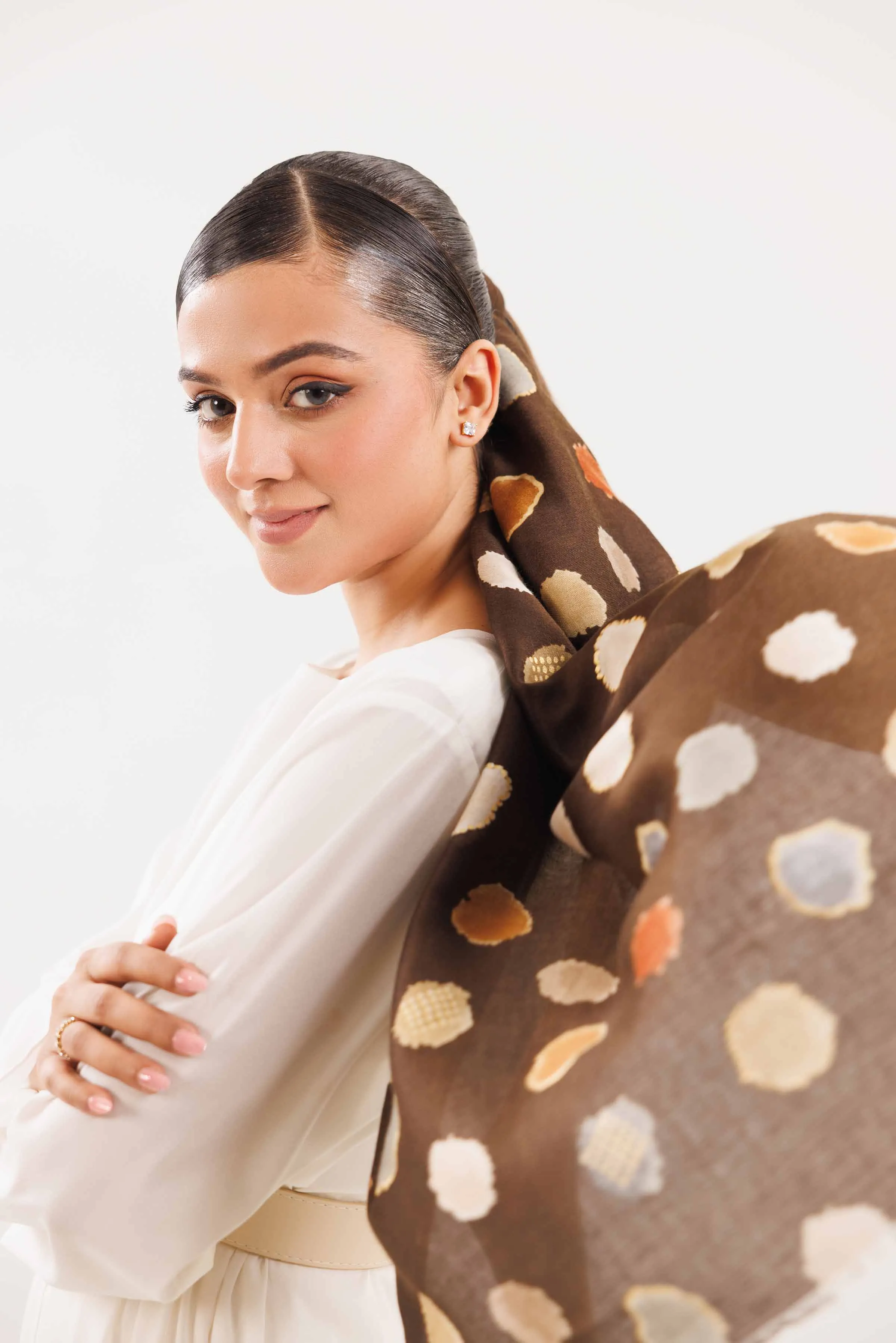 Coffee Women Shawl - 439412117