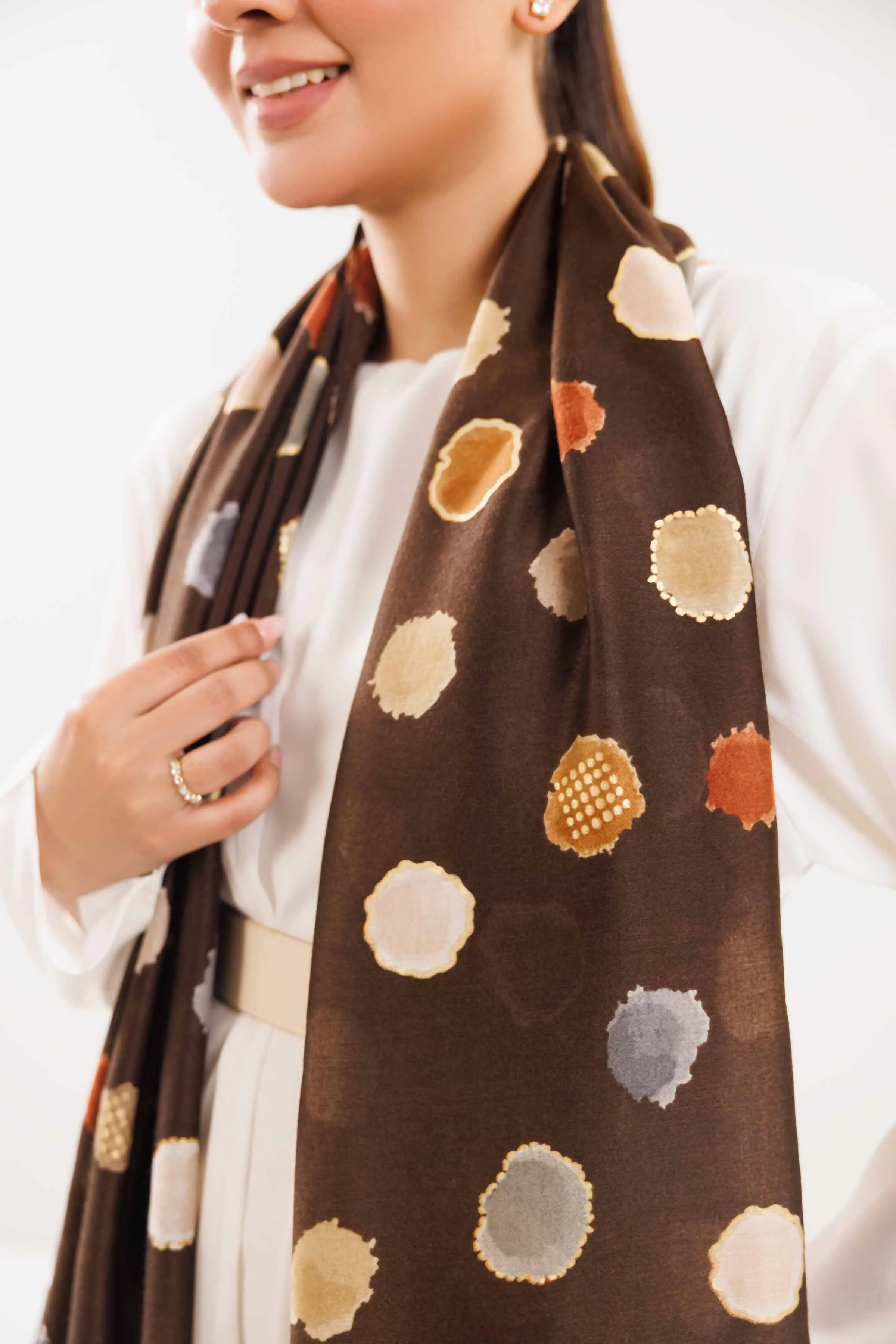 Coffee Women Shawl - 439412117