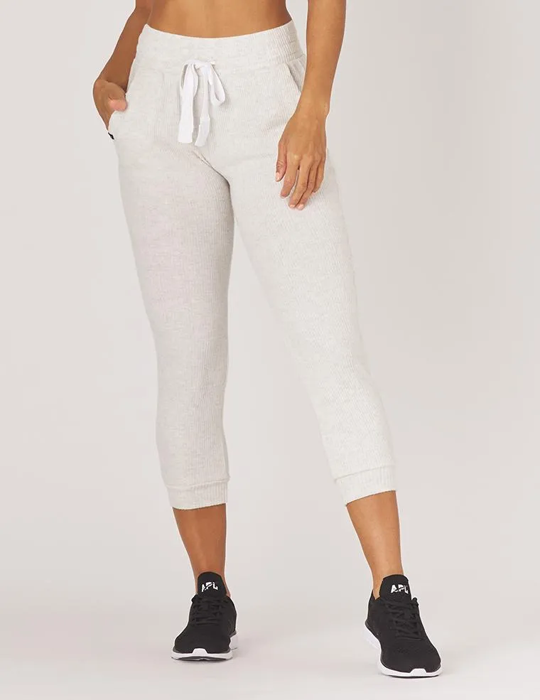 Comfort 7/8 Jogger: Oatmeal