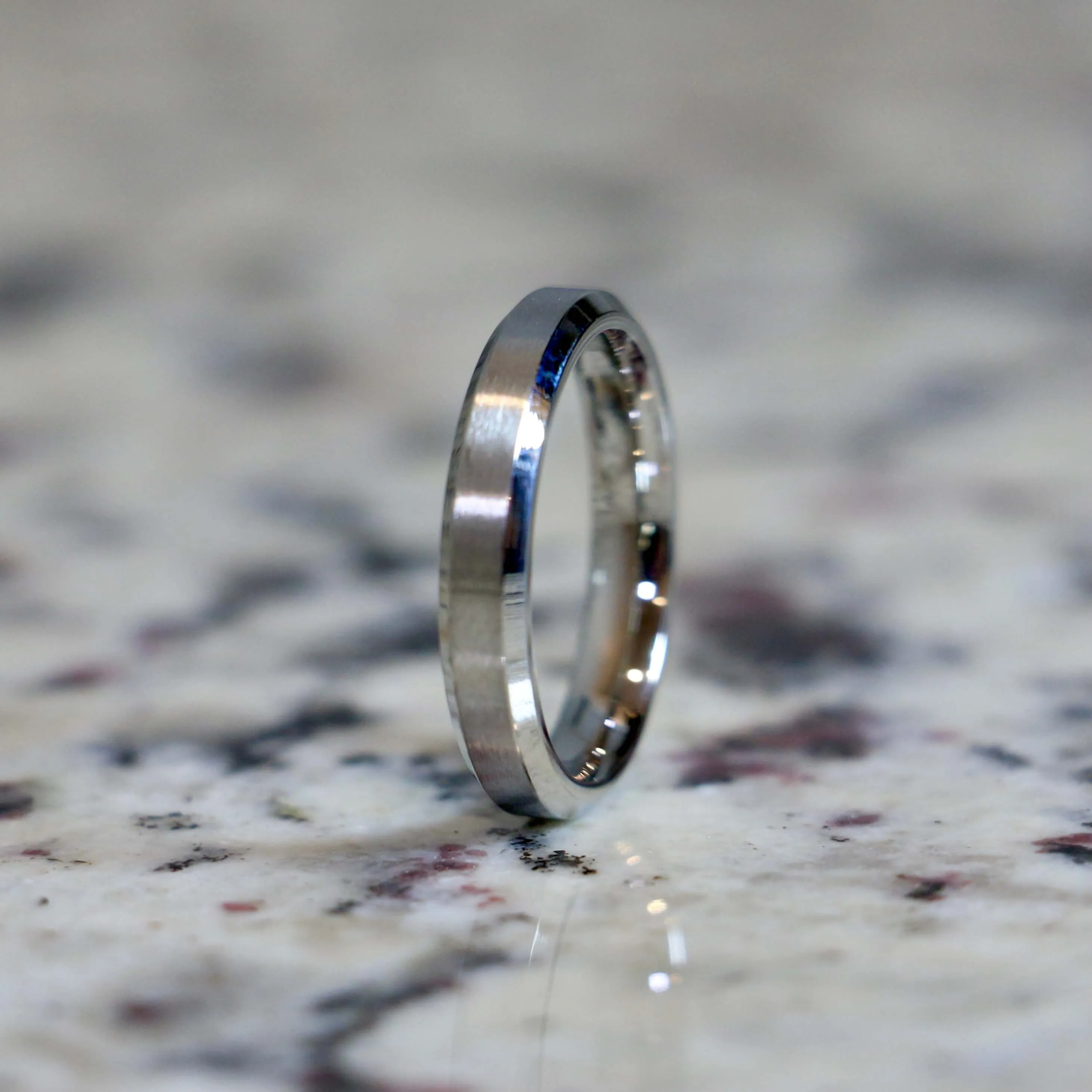 Couples Traditional | Silver Wedding Bands for Couples