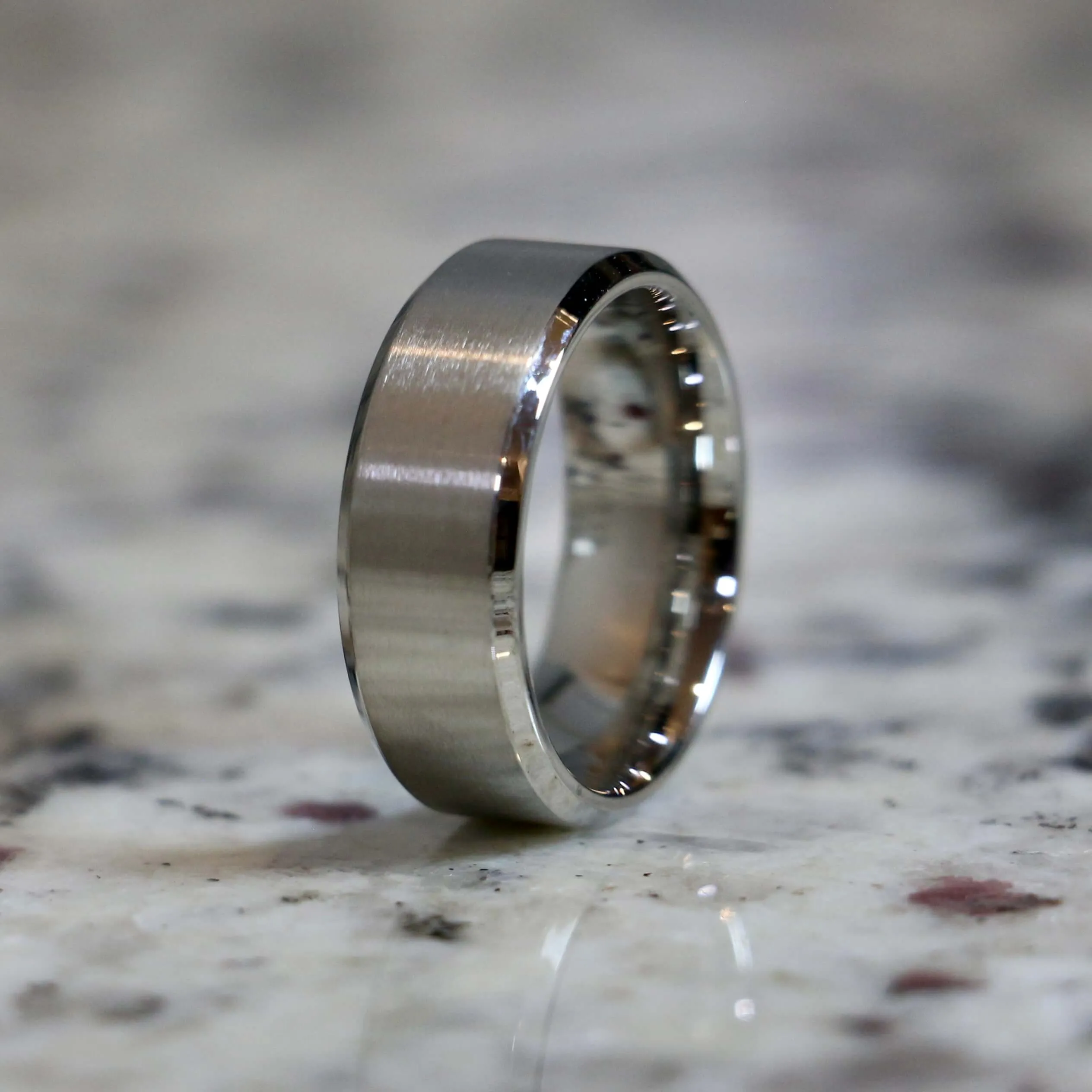 Couples Traditional | Silver Wedding Bands for Couples