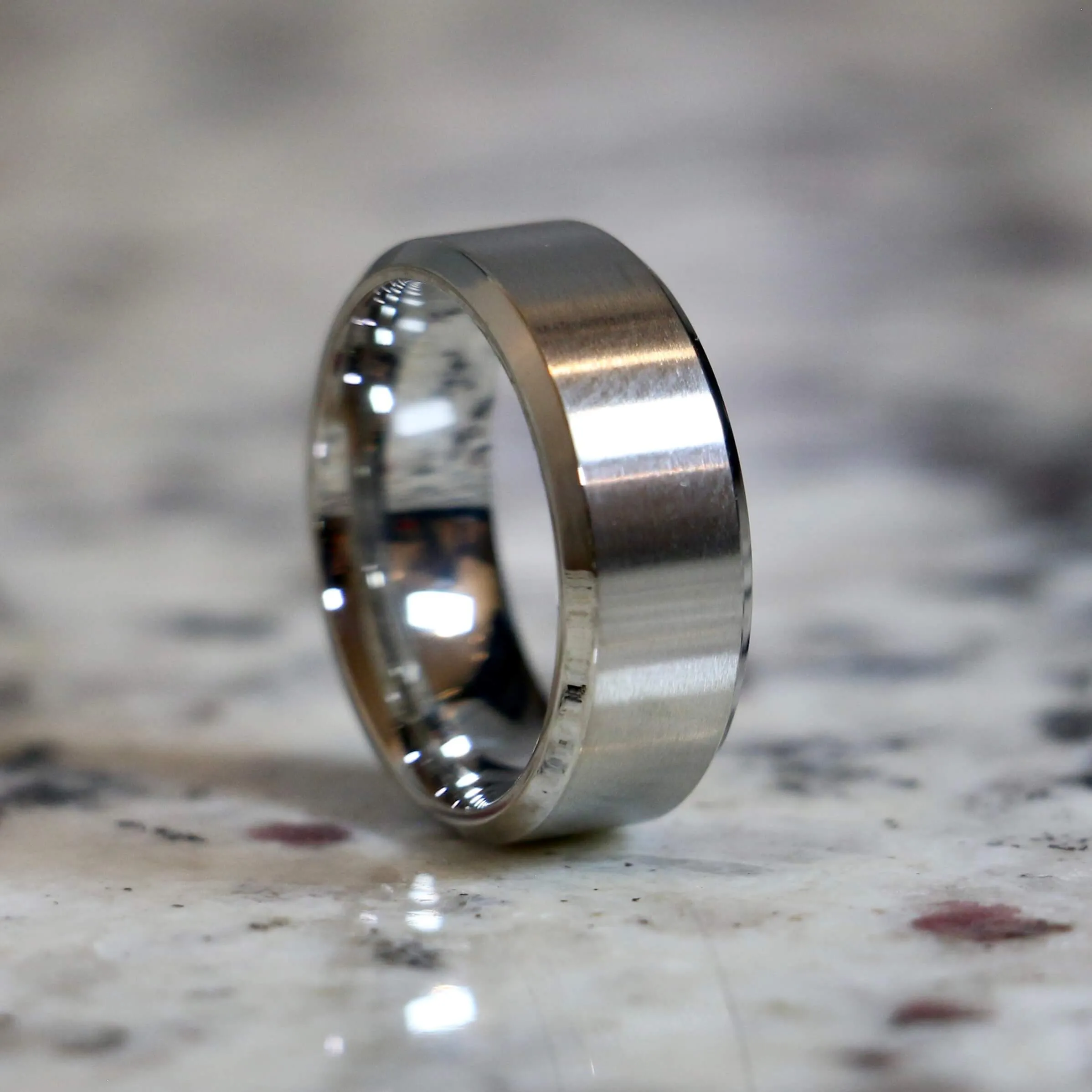Couples Traditional | Silver Wedding Bands for Couples