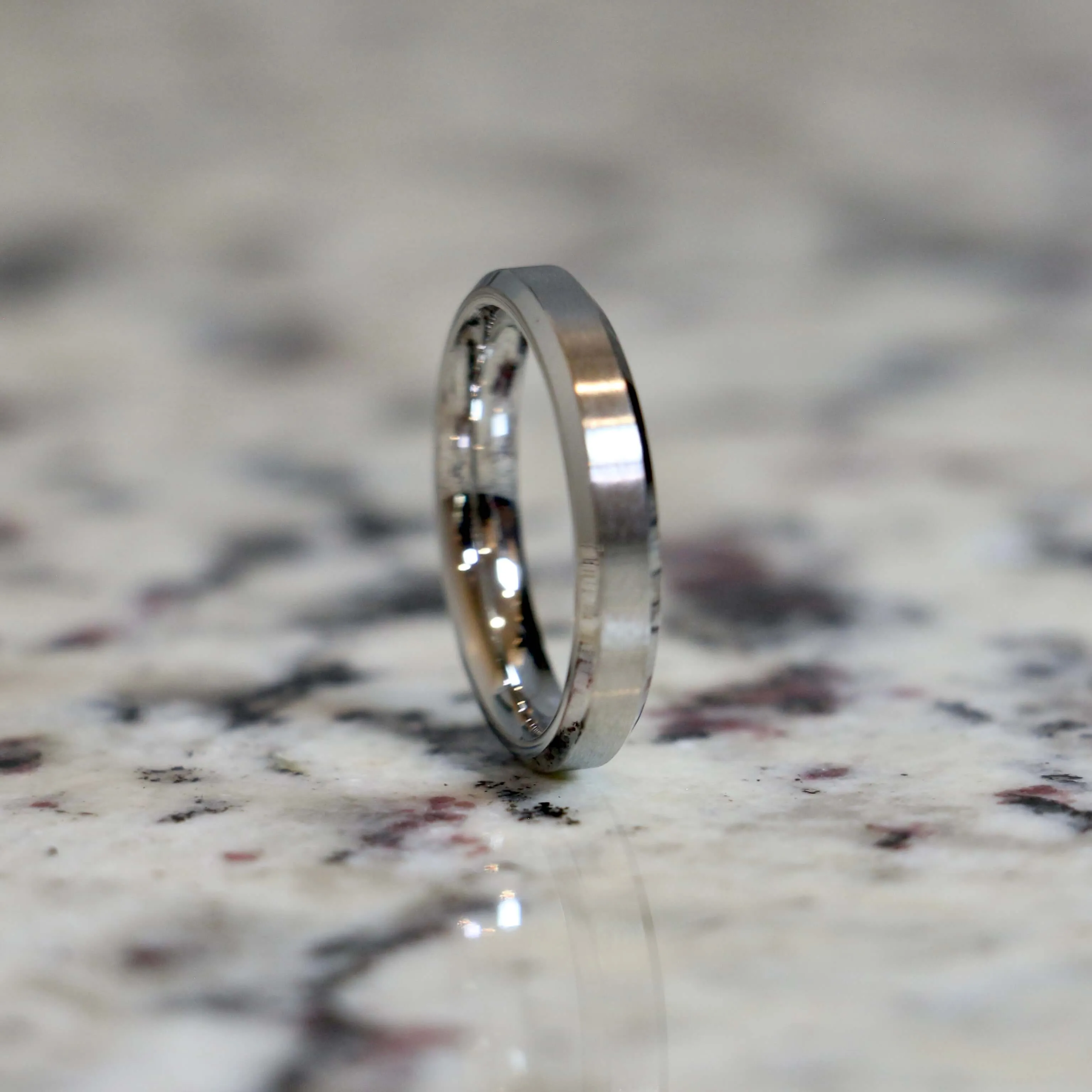 Couples Traditional | Silver Wedding Bands for Couples