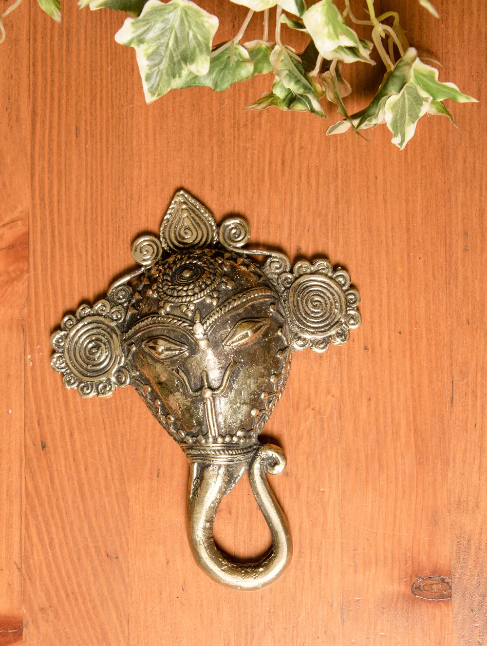 Dhokra Craft Door Décor Artifact - Ganesha