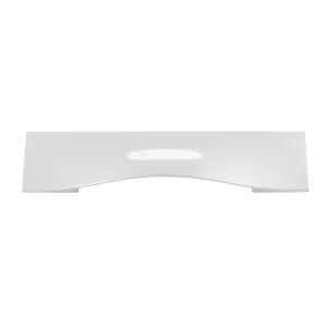 Emerge Collection Cup Pull 5-1/16 Inch (128mm) Center to Center Chrome Finish