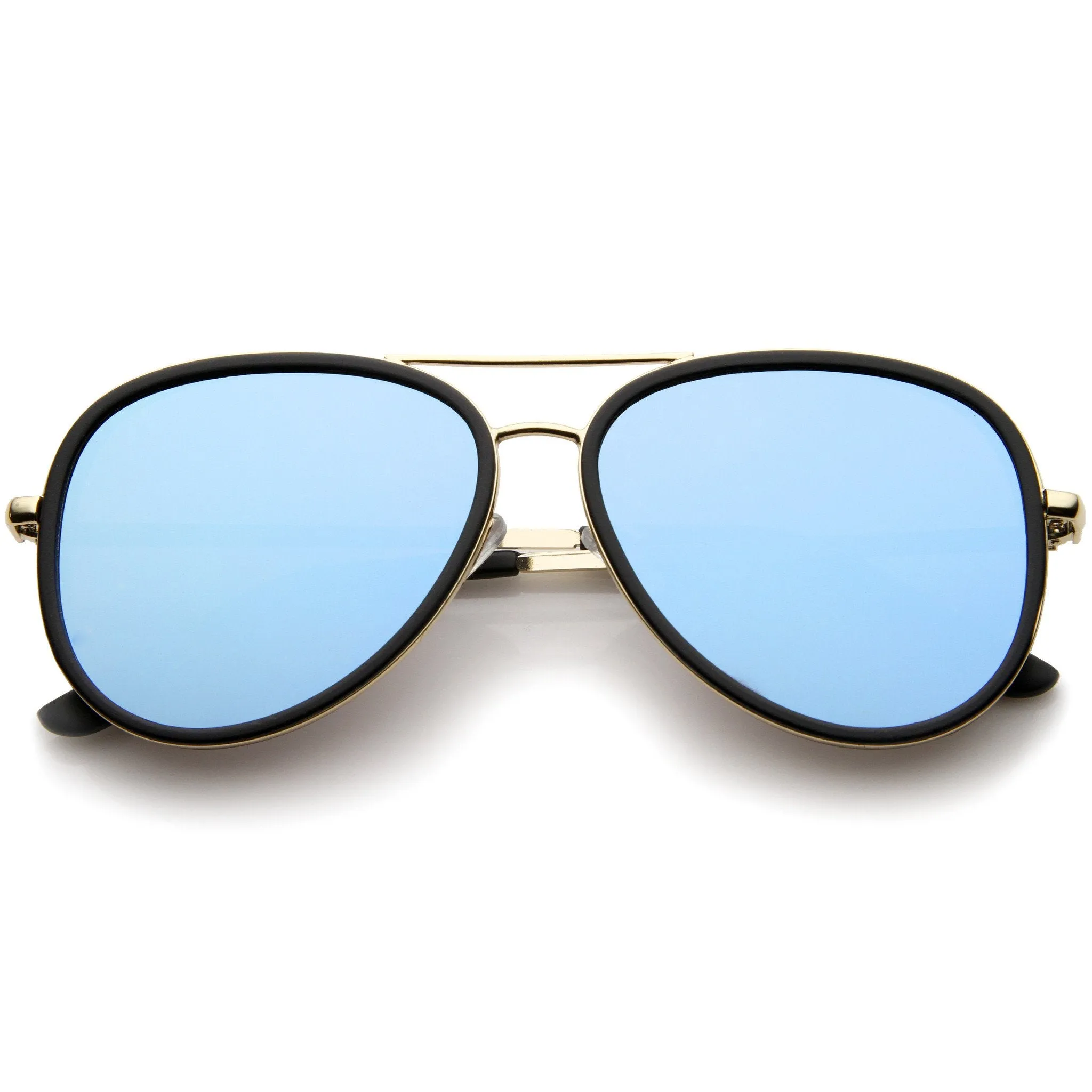 European Roadster Side Cover Mirrored Lens Sunglasses A235