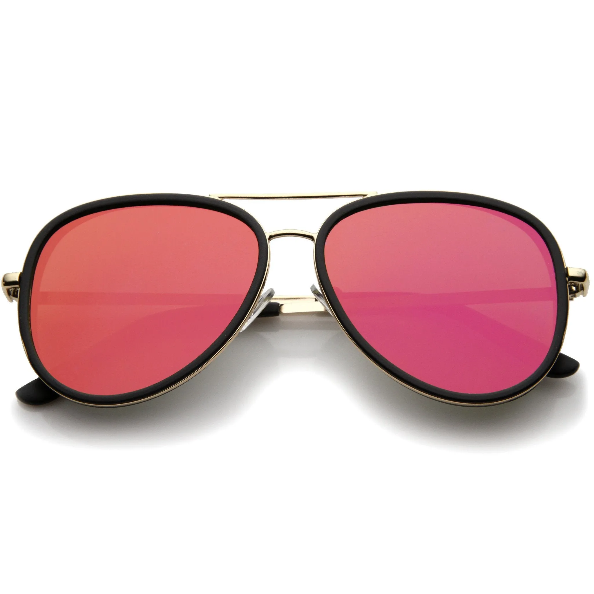 European Roadster Side Cover Mirrored Lens Sunglasses A235