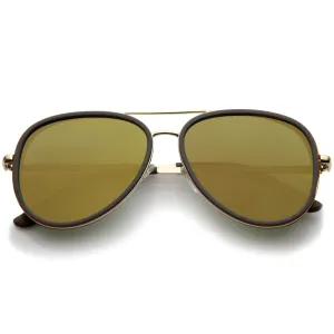 European Roadster Side Cover Mirrored Lens Sunglasses A235