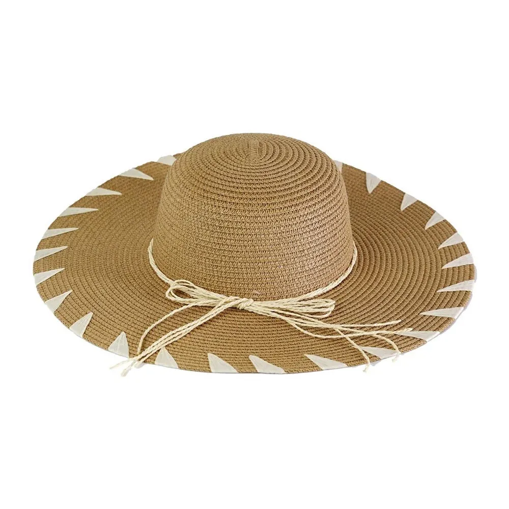 Floppy Beach Hat with Edge Details