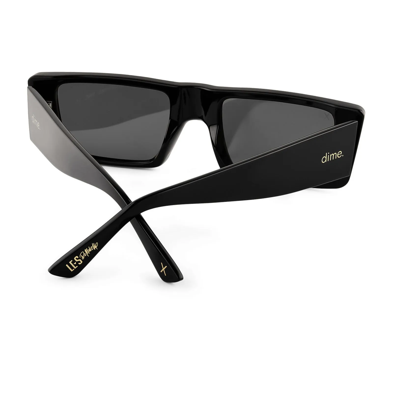 girls night - glossy black sunglasses