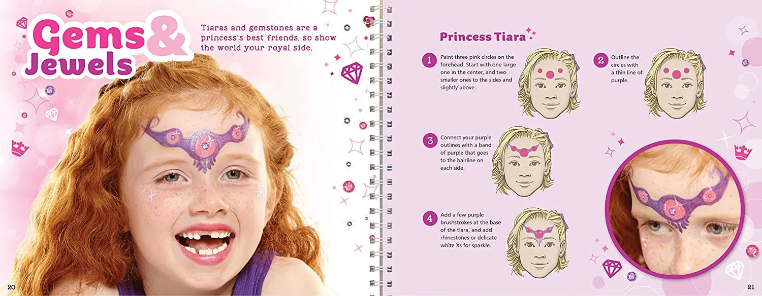 Glitter Face Painting