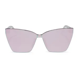 GOLDIE XS - OPALESCENT PINK   CHERRY BLOSSOM MIRROR SUNGLASSES