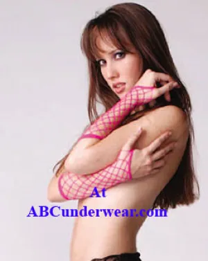 Hot Pink Net Glove - Unisex