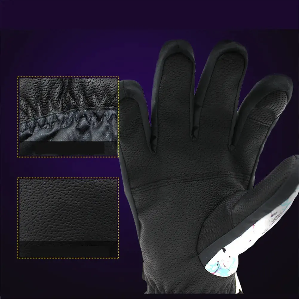 Hotian Unisex Ski Gloves with Touchscreen Waterproof