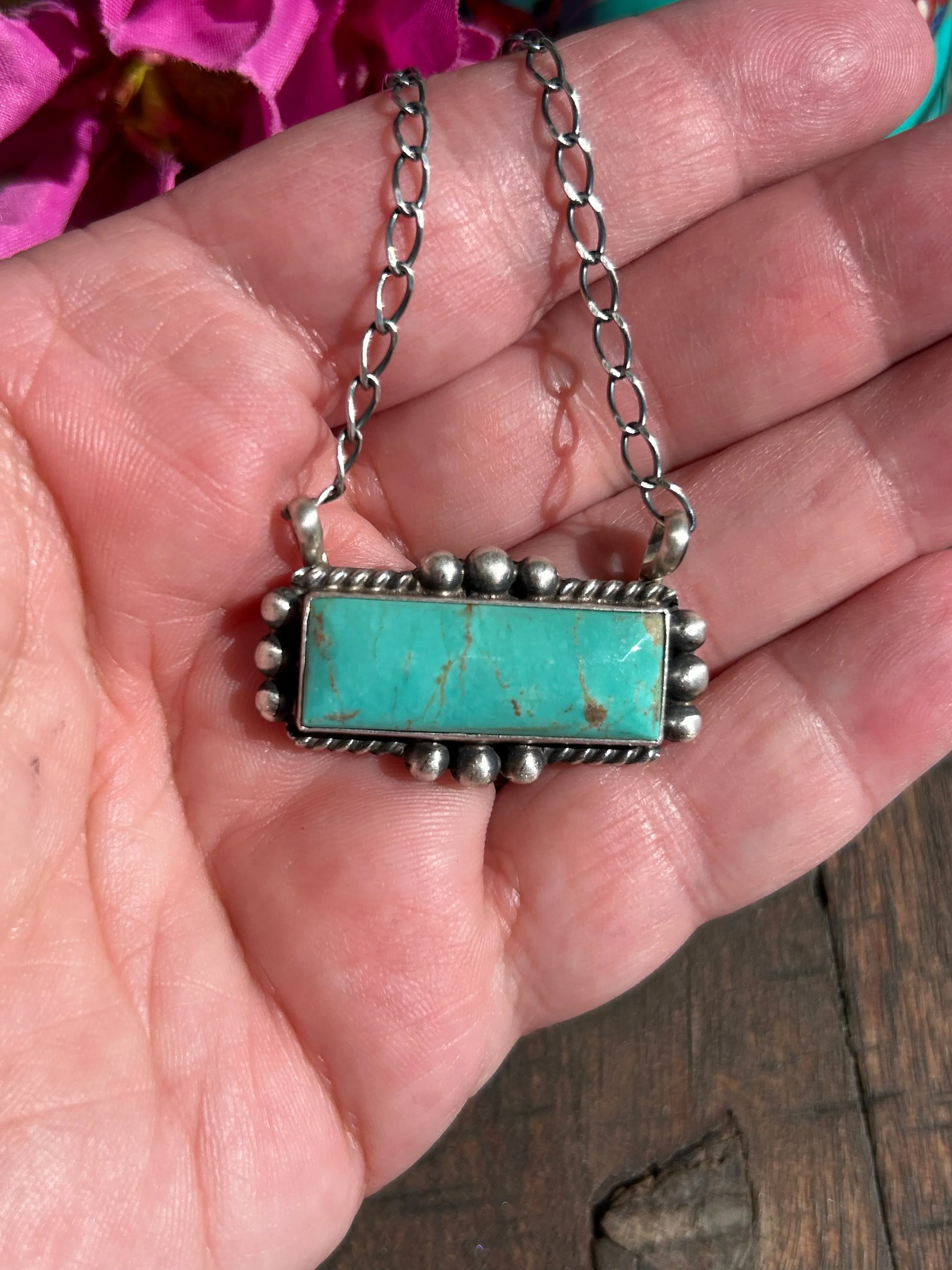 Kingman Bar Necklace #9