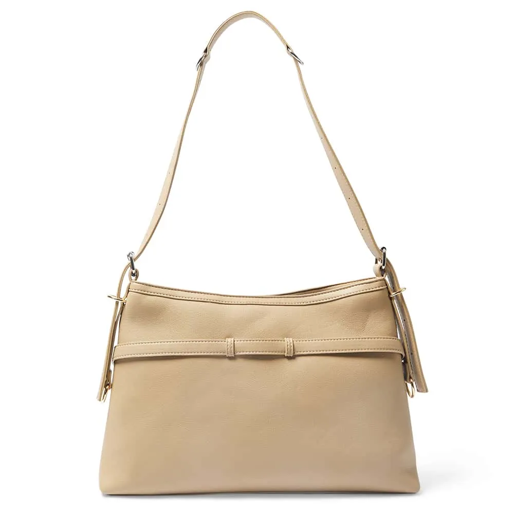 Koko Handbag in Taupe Smooth