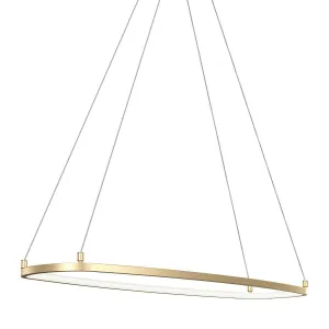 Koloa 41 in. LED Chandelier Gold finish