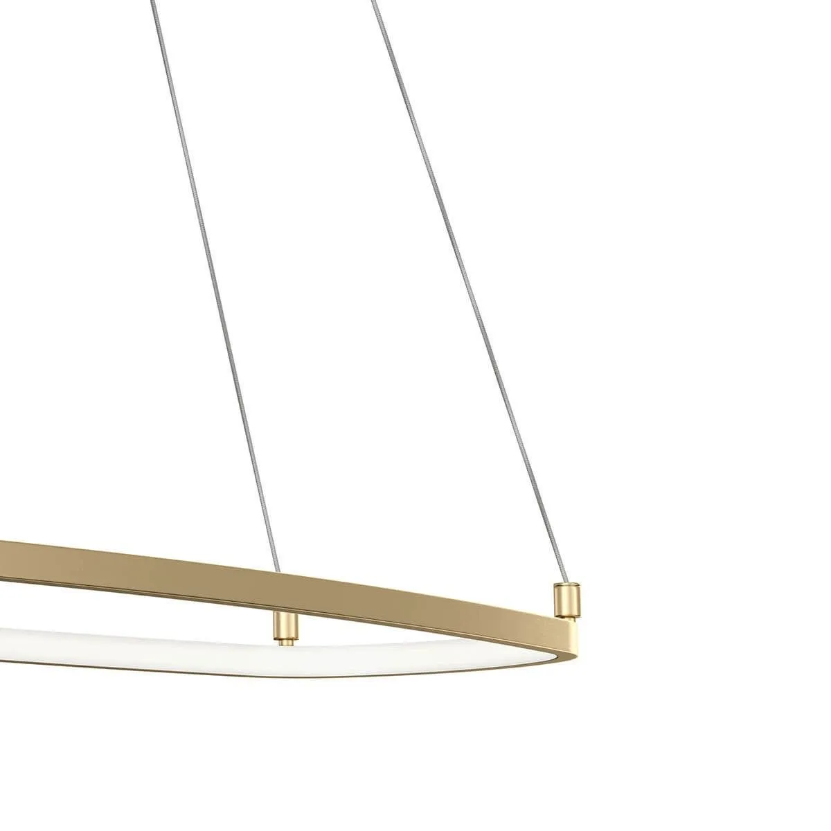 Koloa 41 in. LED Chandelier Gold finish