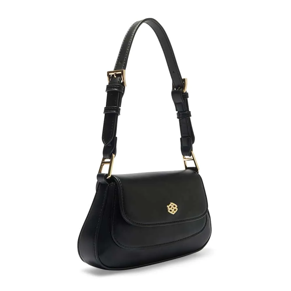 Kyla Bag in Black Smooth