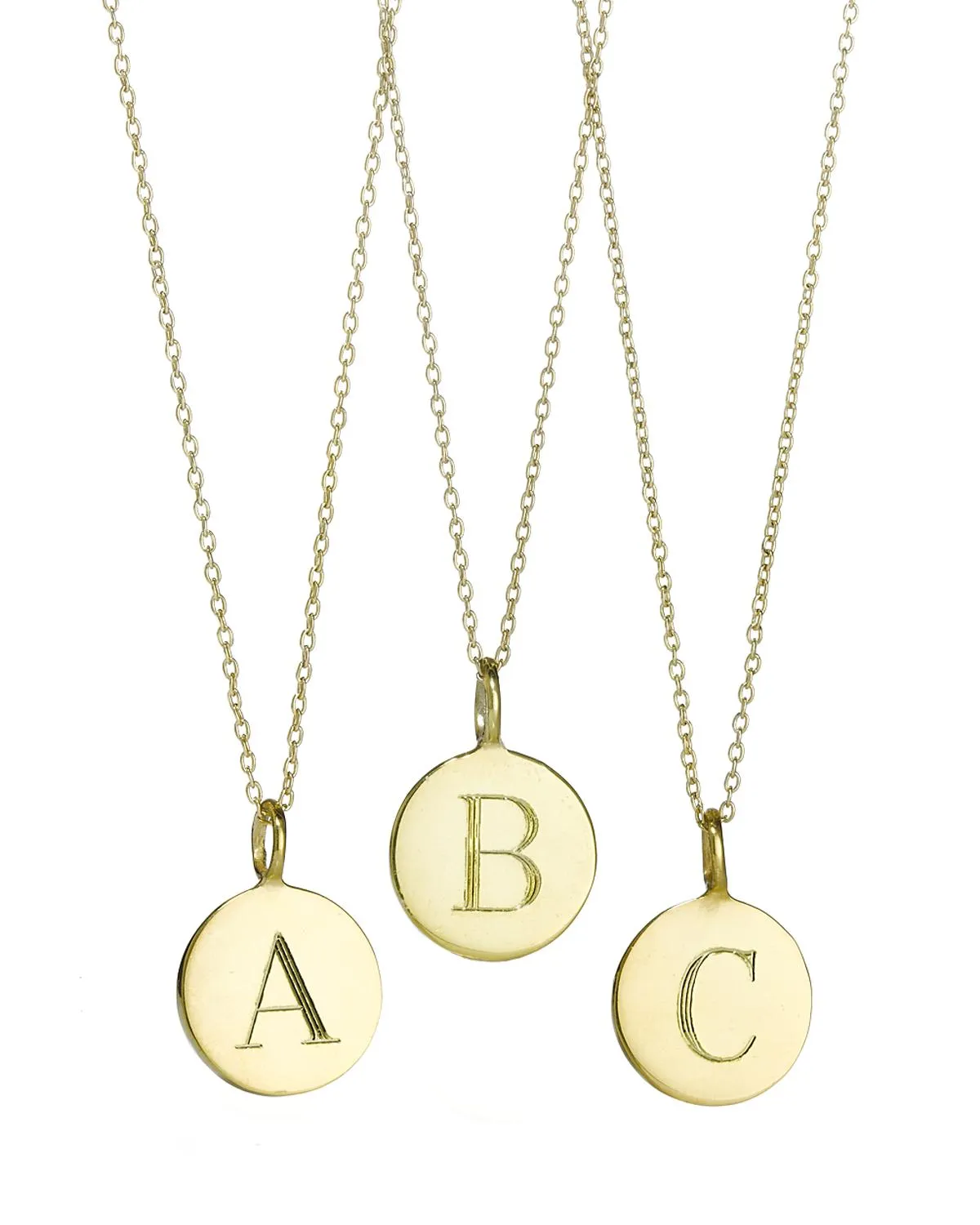 LIA ENGRAVED NECKLACE