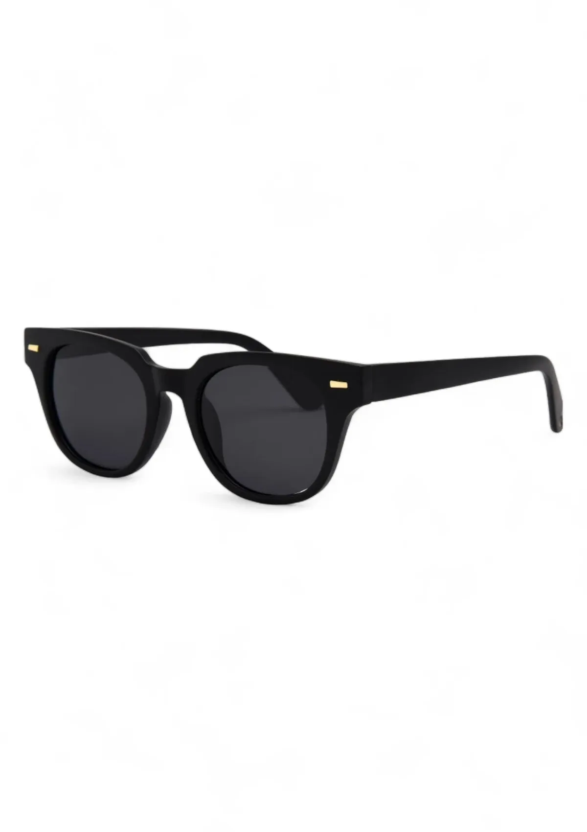 Lido Polarized Sunglasses - Black Smoke