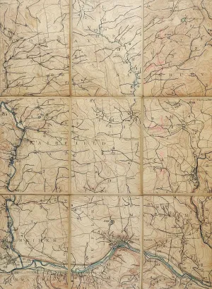 Little Falls New York 1900 US Geological Survey Folding Map