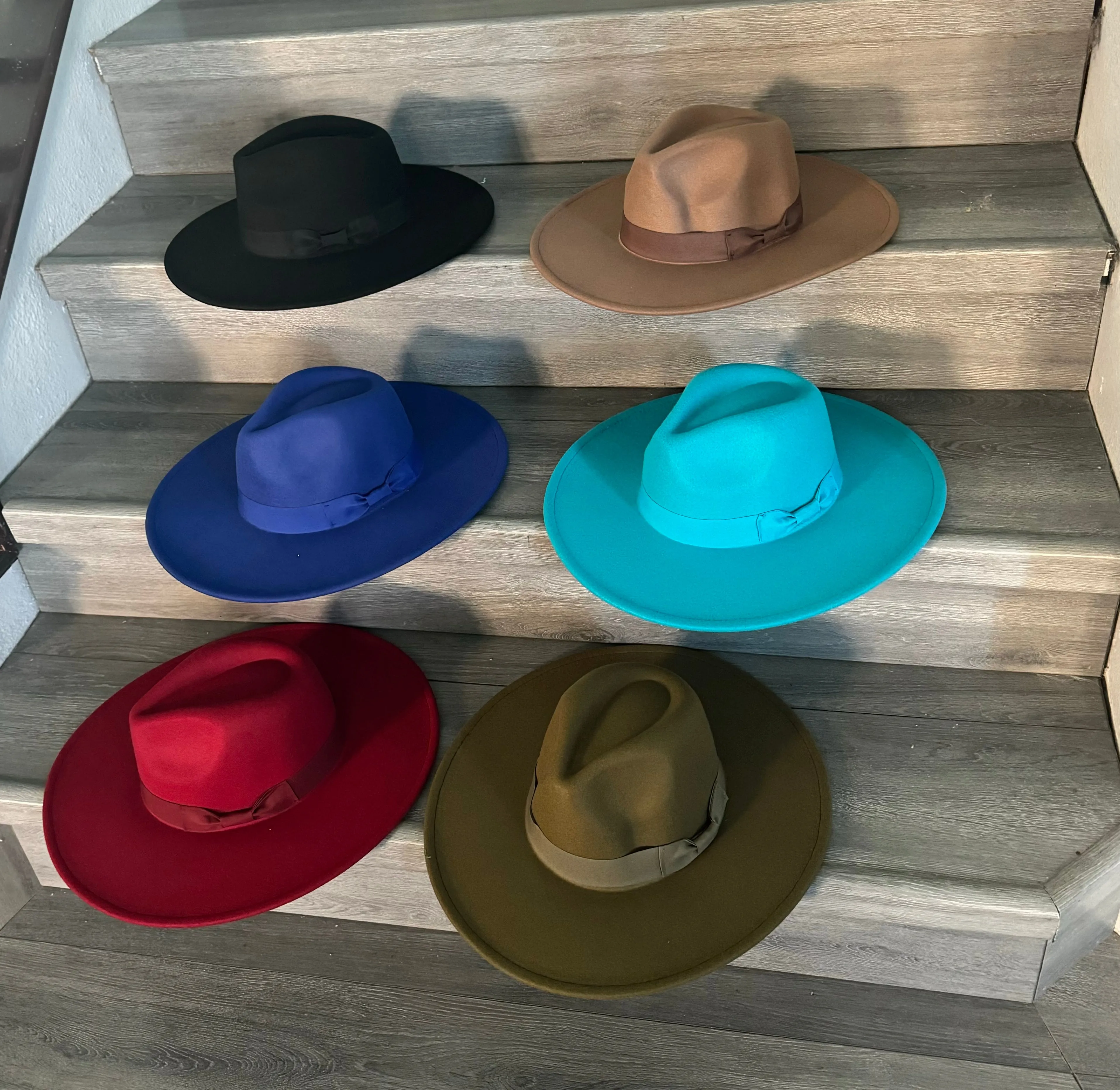 Men's Wide Brim Felt Hat