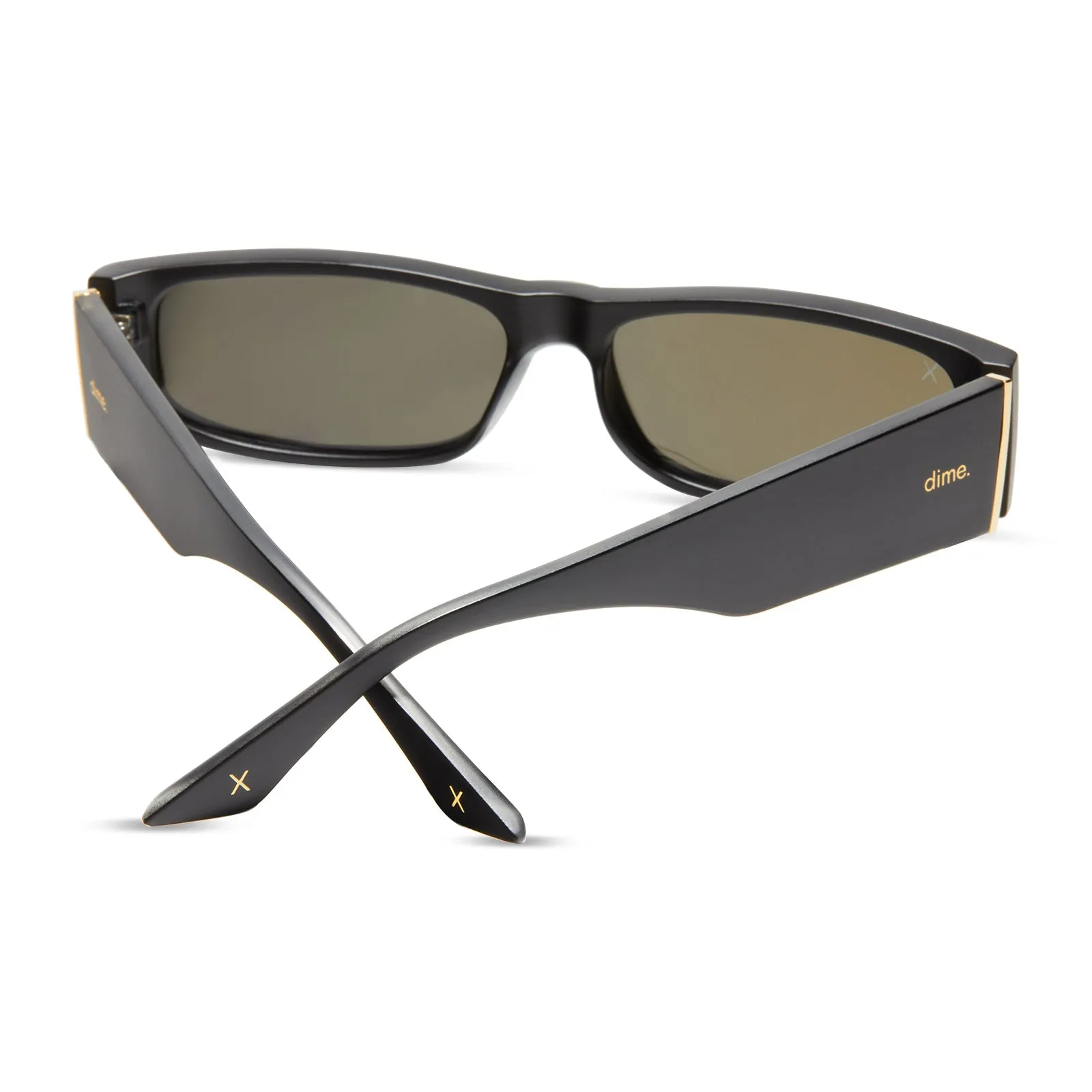 midnight - matte black grey w/ silver mirror   polarized sunglasses