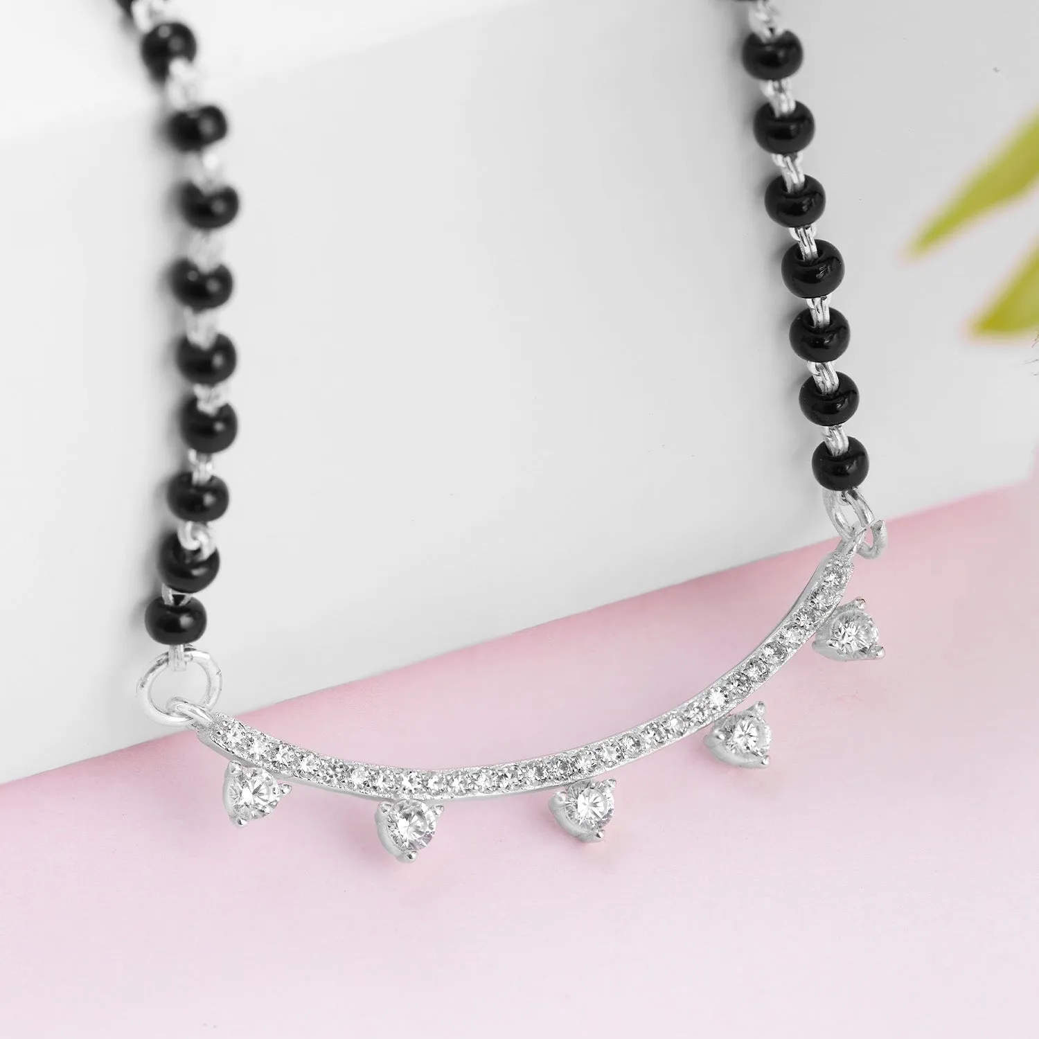 Minimal 925 Silver Mangalsutra