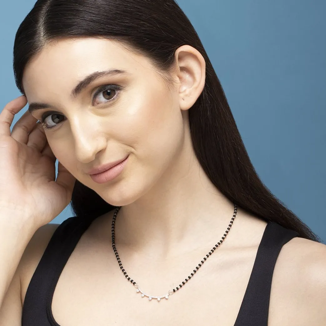 Minimal 925 Silver Mangalsutra