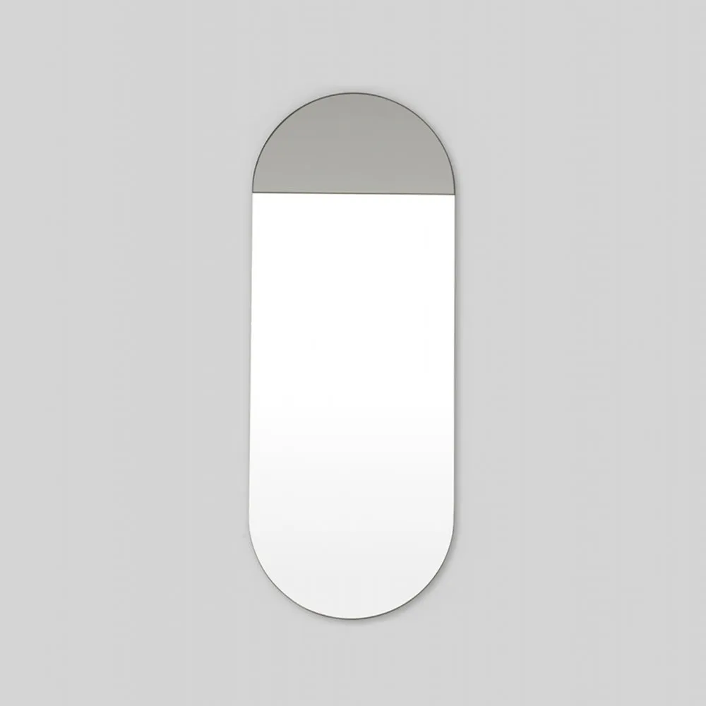 Mira Duo Tall Oval Mirror - Storm