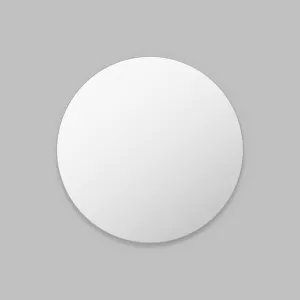 Mira Round Mirror - Coal 90cm