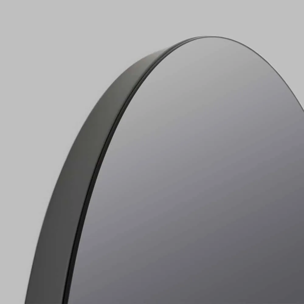Mira Round Mirror - Storm 90cm
