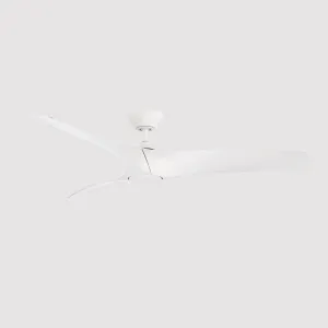 Modern Forms | Zephyr 52" Downrod Ceiling Fan in Matte White