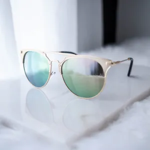 Moscow Retro Gold Frame Sunglasses