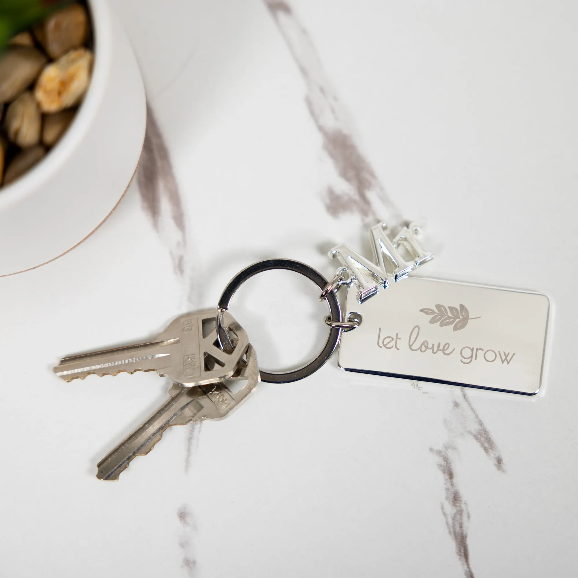 Mr. Engraved Keychain