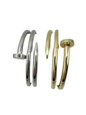 Nail Cuff Bracelet