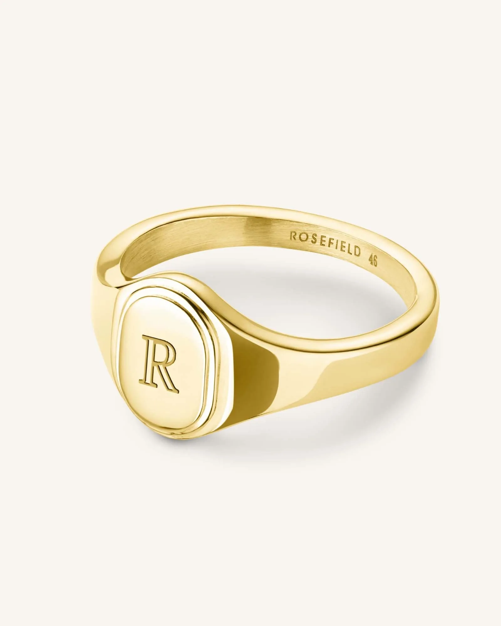 Oval Pinky Ring