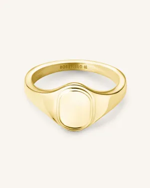 Oval Pinky Ring