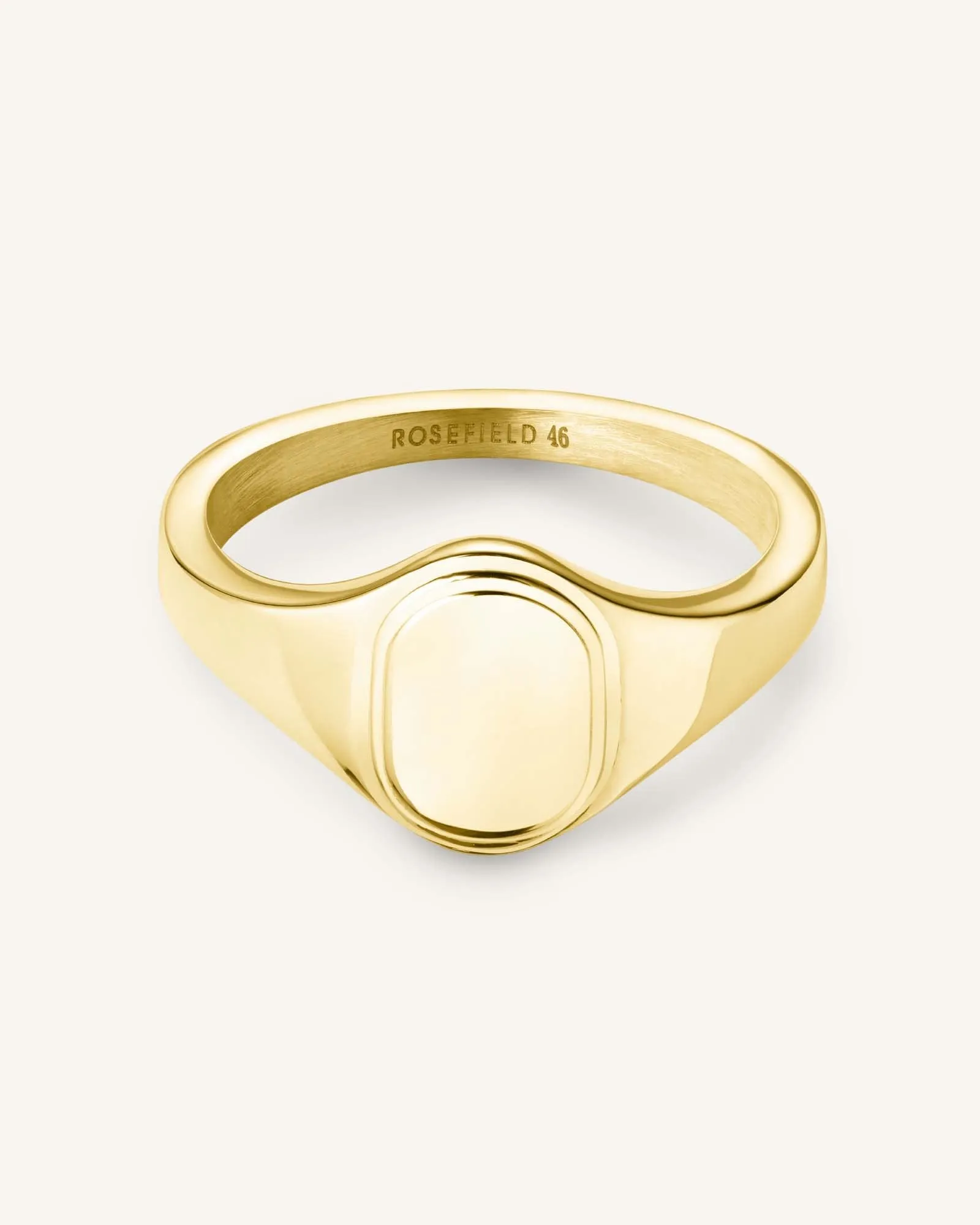 Oval Pinky Ring